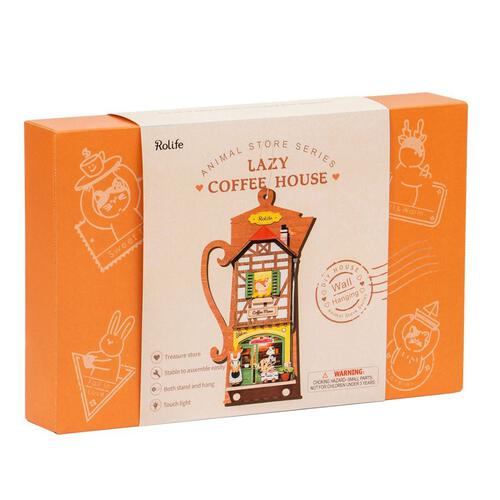 Robotime Rolife DIY Wall Hanging Lazy Coffee House