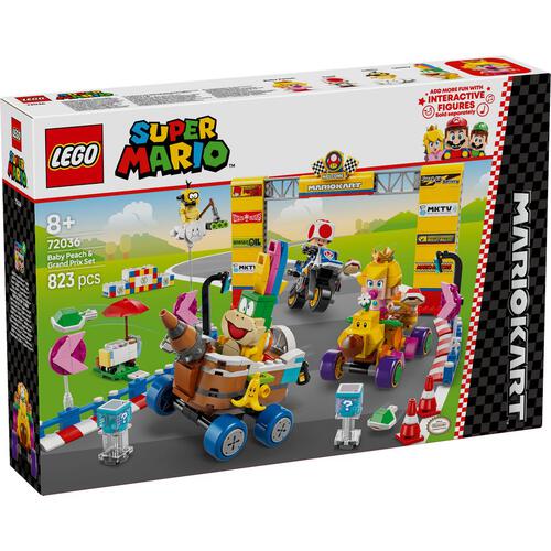 LEGO Super Mario Mario Kart – Baby Peach & Grand Prix Se 72036
