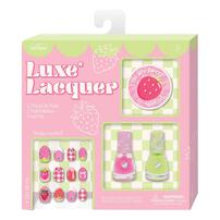 Hot Focus Luxe Lacquer Strawberry Manicure Nail Art Sticker