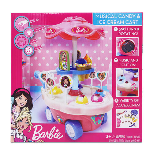 Barbie Musical and Ice Cream Cart