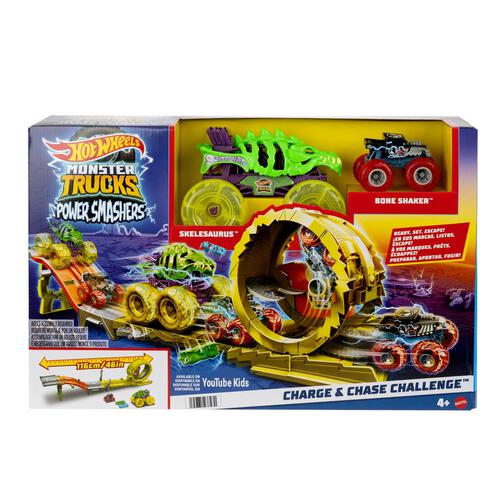 Hot Wheels Monster Trucks Power Smashers Destruction & Chase