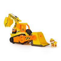 Paw Patrol Rubble & Crew Bark Yard Deluxe Bulldozer Vehicle
