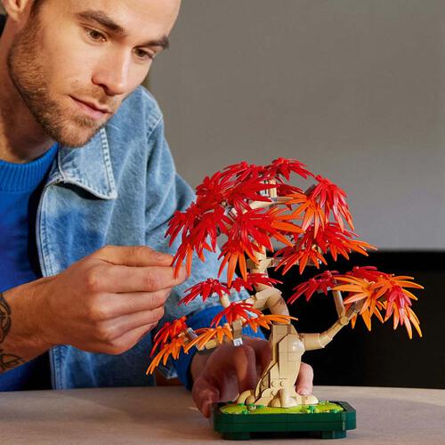 LEGO Botanicals Japanese Red Maple Bonsai Tree 10348