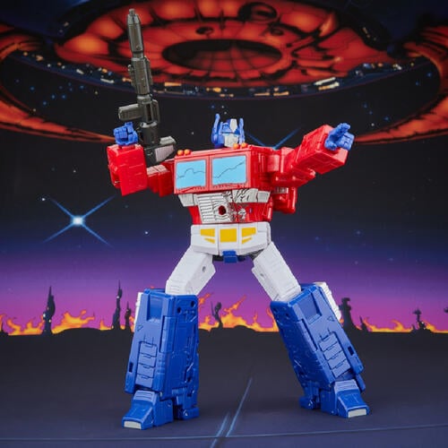 Transformers Studio Series MTMTE Collection The Transformers: The Movie Leader Class Optimus Prime Action Figure