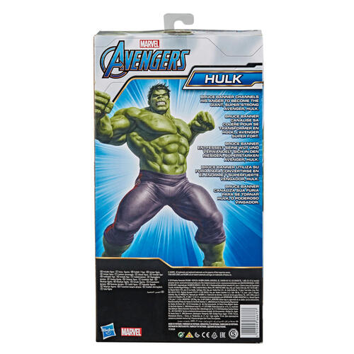 Marvel Avengers Titan Hero Series Blast Gear Deluxe Hulk Action Figure