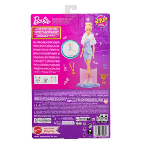 Barbie Pink Passport Canada Ice Skating