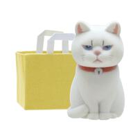 Cat In a Paper Bag Flocky Blind Box (1 Pc)