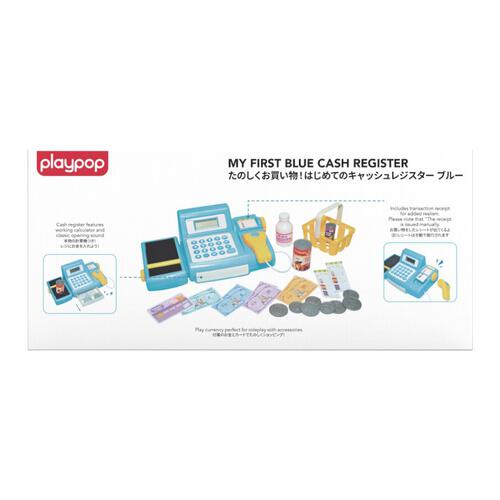 playpop My First Blue Electronic Cash Register
