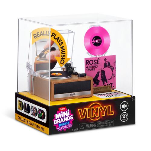 (Pre-Order) Mini Brands Reallyworks Vinyls Player (Expected August 2026)