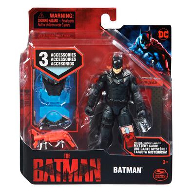 DC Comics Batman Movie Action Figure With 3 Accessories 
