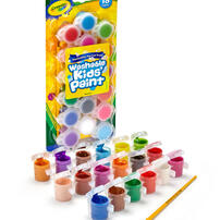 Crayola Kids Poster Paints With Brush
