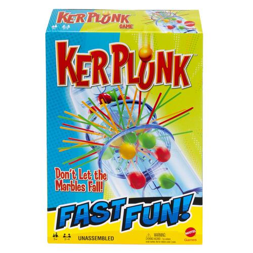 Mattel Kerplunk Fast Fun Game Assorted