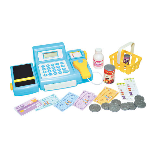 playpop My First Blue Electronic Cash Register