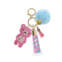 Hot Focus Trendy Lip Gloss with Key Chain - Assorted