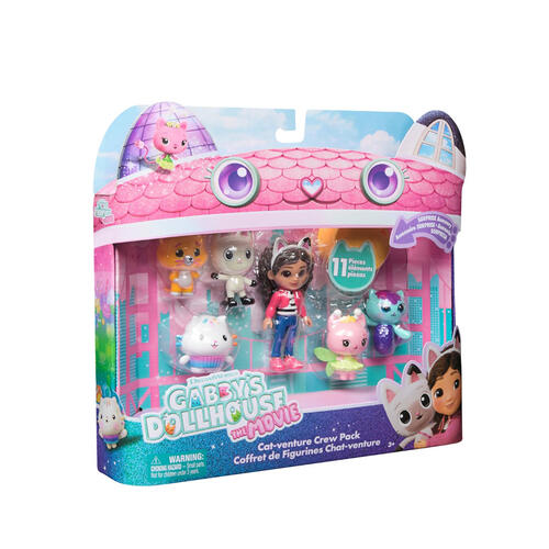 Gabby's Dollhouse Movie Cat-Venture Crew Pack