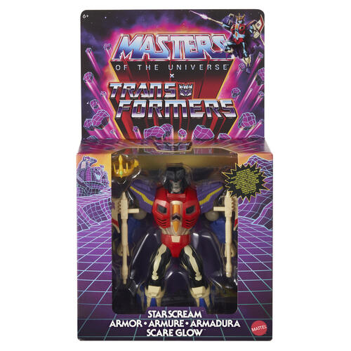 MOTU Transformer Scareglow Starscream O/S
