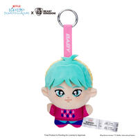 KPop Demon Hunters Flat Plush Keychain - Saja Boys Baby (Soda Pop Version)